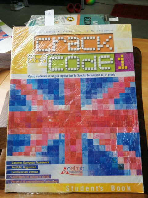 CRACK THE CODE 1: WORKBOOK + STUDENT'S BOOK + CD // CELTIC // SIGILLATO! (
