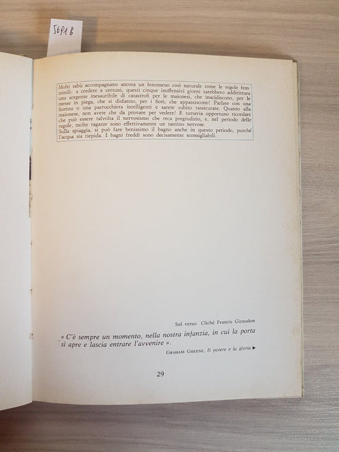 La verit sull'amore - Monchaux 1974 Paoline EDUCAZIONE SESSUALE RAGAZZI (