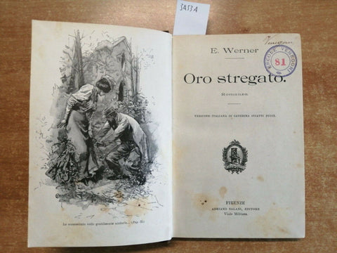 E. WERNER - ORO STREGATO - 1908 - SALANI (3453A)