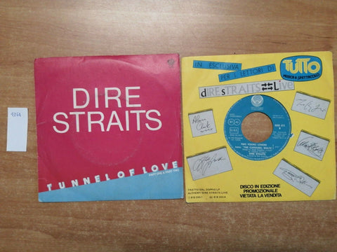 2 DIRE STRAITS TUNNEL OF LOVE + SOLID ROCK/TWO YOUNG LOVERS 45 GIRI POLYGRAM4864