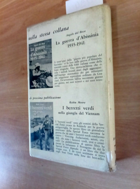 IL MESTIERE DELLA MORTE MEMORIE DI UN PARA' LEULLIETTE 1965 FELTRINELLI 1ED 49