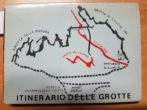 GROTTE DI TOIRANO - LIBRO CON 16 CARTOLINE A COLORI - LITOGRAFIA SEVEN - (3