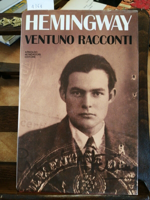 ERNEST HEMINGWAY -VENTUNO RACCONTI - MONDADORI - 1988 - RILEGATO - (4364