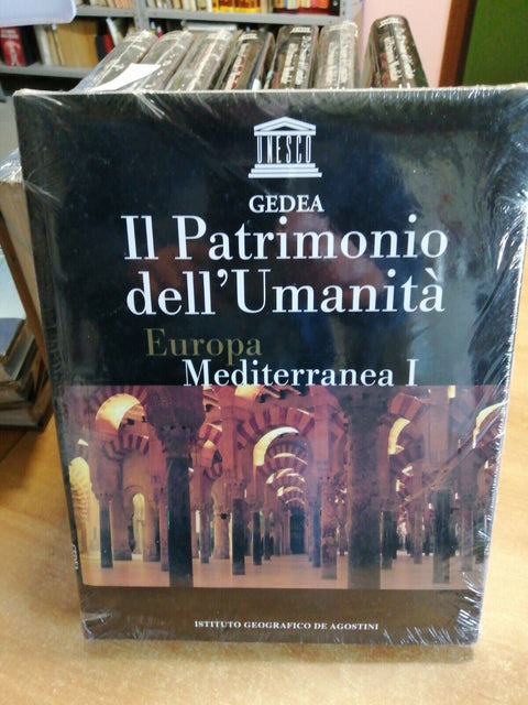 GEDEA IL PATRIMONIO DELL'UMANITA' 11 VOLUMI 2005 DEAGOSTINI-UNESCO completa