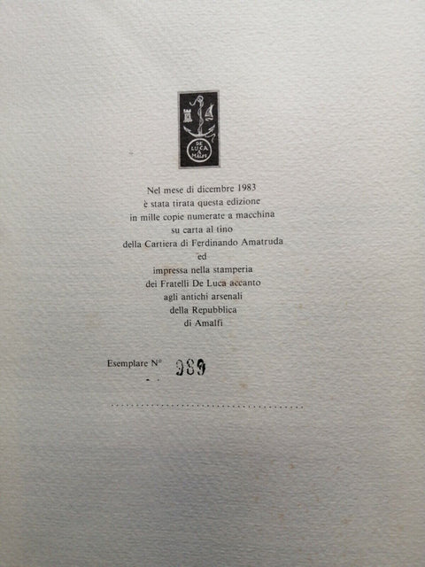 STENDHAL Sciascia Vigorelli - Biblioteca Milano 1983 TIR.LIM.NUM. 989/1000(