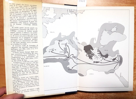 L'AVVENTURA DEI FENICI - Gerhard Herm - Garzanti 1974 ILLUSTRATO - 1ED. (