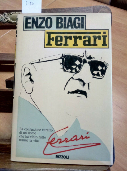 ENZO BIAGI - FERRARI ENZO - BIOGRAFIA - 1ED. RIZZOLI - 1980 - FORMULA 1 (3