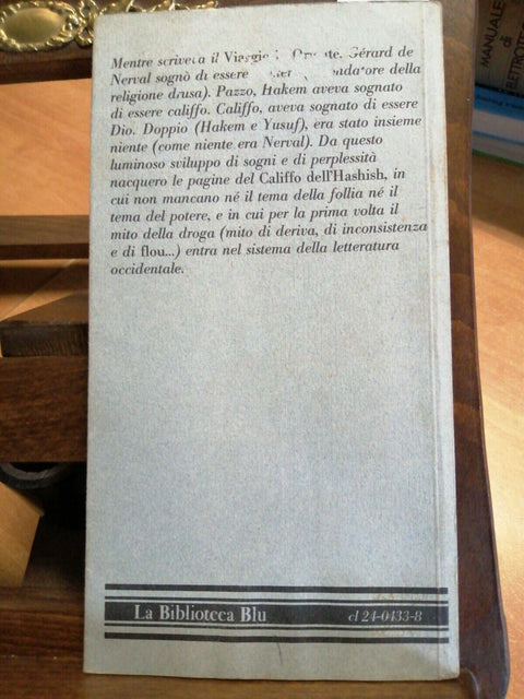 IL CALIFFO DELL'HASHISH DI GRARD DE NERVAL 1977 LBB - FRANCO MARIA RICCI