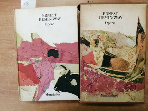 OPERE DI ERNEST HEMINGWAY - VOLUME II - MONDADORI 1966 PIVANO - COFANETTO (