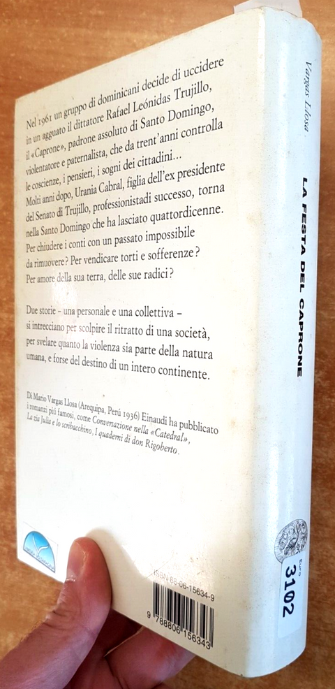 MAIO VARGAS LLOSA - LA FESTA DEL CAPRONE - 1 EDIZIONE ottobre 2000 Einaudi