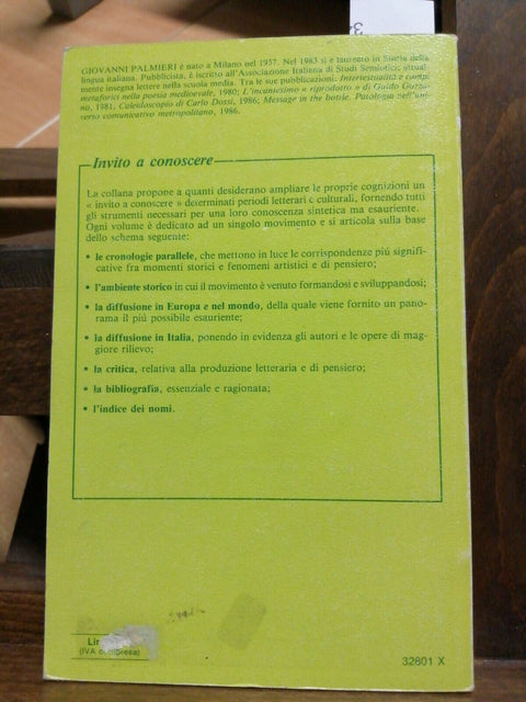 INVITO A CONOSCERE IL FUTURISMO - GIOVANNI PALMIERI - 1987 - MURSIA - (5213