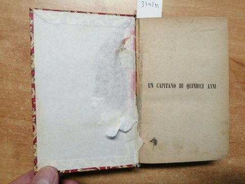 GIULIO VERNE - UN CAPITANO DI QUINDICI ANNI - BIETTI - 4 PARTI COMPLETO (37