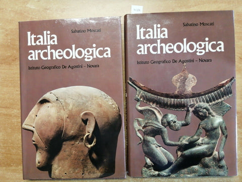 ITALIA ARCHEOLOGICA - 2 volumi - Sabatino Moscati - 1973 - De Agostini (728