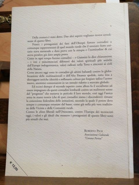 G. GIANNINI PENSIERI RIBELLI E DIVAGAZIONI DA BRICIOLE DI STORIA LOMBARDA(5