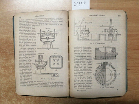 METALLURGIE AGENDA DUNOD 1931 PAR A. ROUX - a l'usage des Ingnieurs (2852