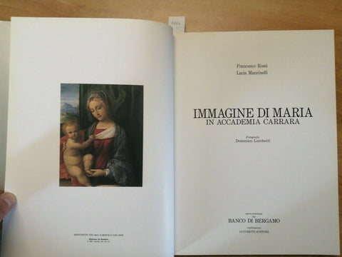 IMMAGINE DI MARIA IN ACCADEMIA CARRARA 1987 LUCCHETTI - BANCO DI BERGAMO (4