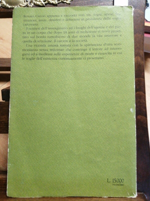RENATO CURCIO - LA SOGLIA - SENSIBILI ALLE FOGLIE 1993 COLLANA VERDE (5266