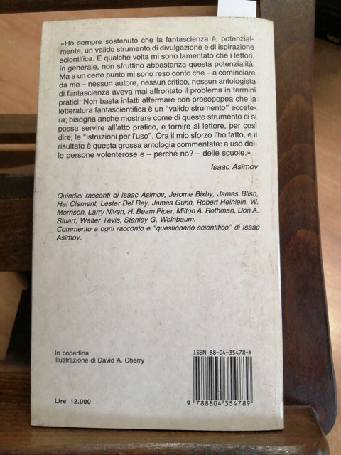 ISAAC ASIMOV - DOVE DA QUI? ANTOLOGIA SCOLASTICA 1992 OSCAR MONDADORI (137