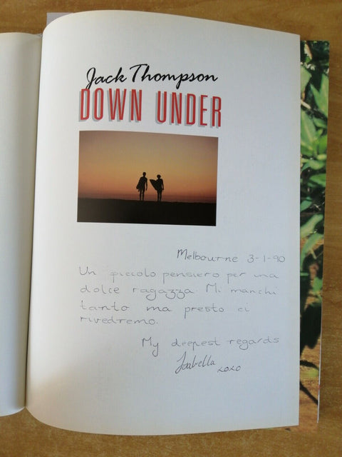 JACK THOMPSON DOWN UNDER - Matthews, Sinclair 1989 Weldon Russell AUSTRALIA