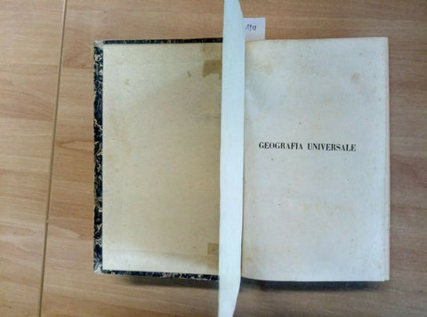 CORSO DI GEOGRAFIA UNIVERSALE IN 100 LEZIONI 1853 MARMOCCHI VOL. 2 SEI (19