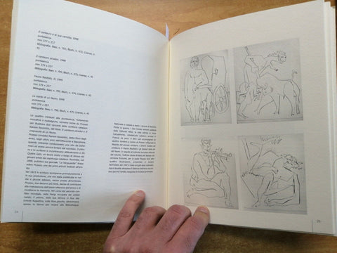 NEL SEGNO DI PICASSO a cura di Michele Tavola 2007 catalogo mostra Bergamo(
