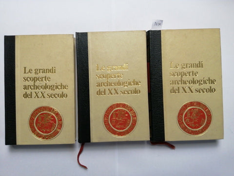 LE GRANDI SCOPERTE ARCHEOLOGICHE DEL XX SECOLO 3 Voll. 1976 Dumont Ferni (5