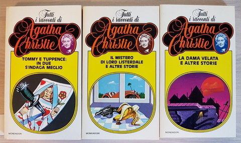 Tutti i racconti di Agatha Christie vol. 10 11 12 con COFANETTO Mondadori