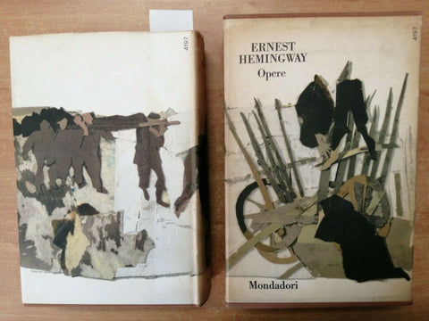 OPERE DI ERNEST HEMINGWAY - VOLUME III - MONDADORI 1966 PIVANO - COFANETTO(