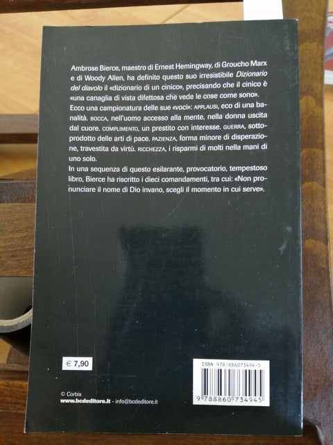 AMBROSE BIERCE - IL DIZIONARIO DEL DIAVOLO - BALDINI - 2009 - UMORISMO - (5