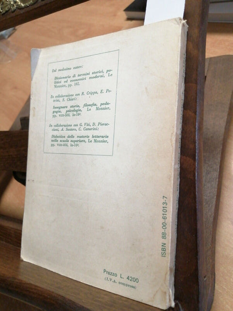 DIZIONARIO DI TERMINI DELLA CRITICA LETTERARIA - BERARDI 1980 LE MONNIER (3