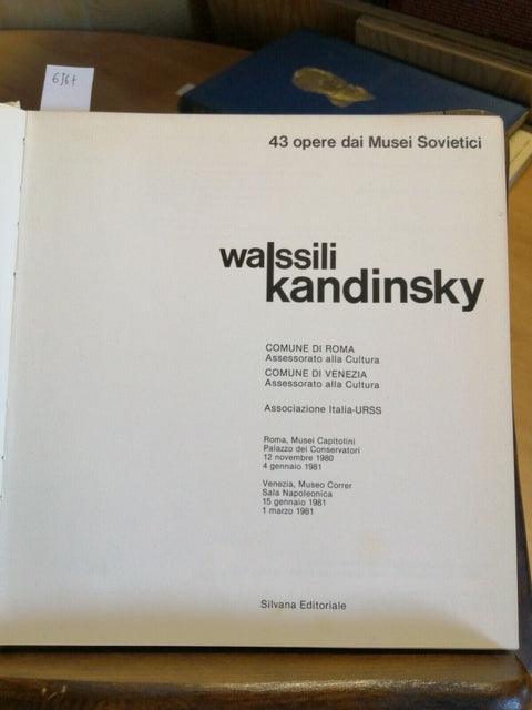 43 opere dai Musei sovietici - Wassili Kandinsky 1980 Silvana editoriale (6