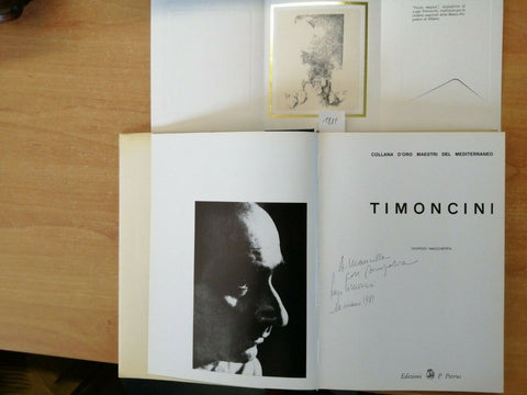 LUIGI TIMONCINI - MASCHERPA - PETRUS - AUTOGRAFATO!!! + BIGLIETTO AUGURI (1