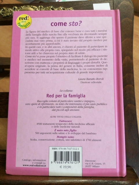 COME STO? 600 SINTOMI PER CONOSCERE IL PROPRIO STATO DI SALUTE 2007 RED! (4