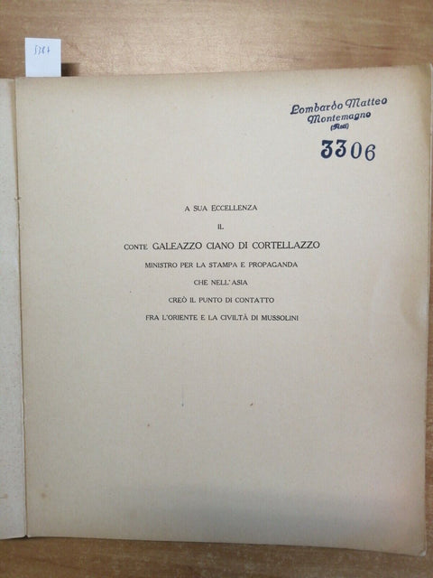 CAMILLO CANALI - VOGLIAMO CONOSCERE L'ASIA? - 1936 - BERTARELLI (5387