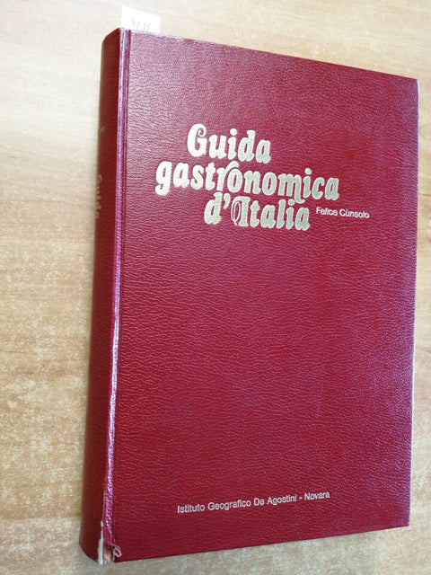 CUNSOLO - GUIDA GASTRONOMICA D'ITALIA - 1975 DE AGOSTINI ricette regionali