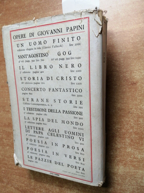 Giovanni Papini - GOG - Vallecchi - 1956 - (304)