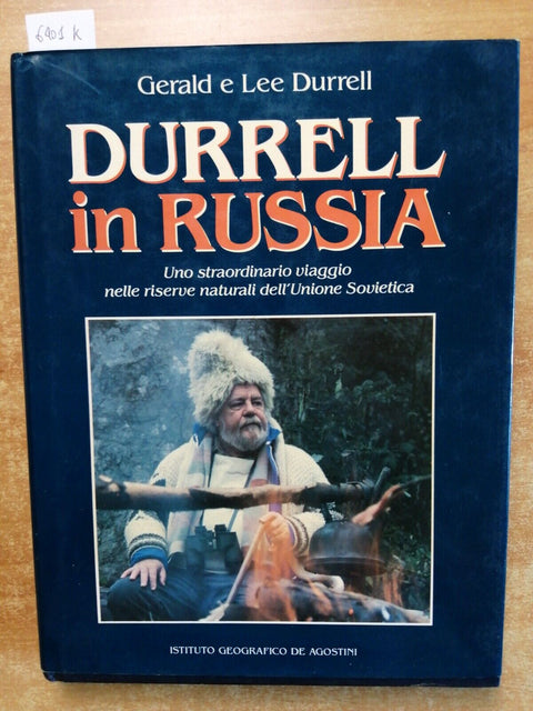 GERALD E LEE DURRELL IN RUSSIA - DE AGOSTINI 1987 unione sovietica mosca (6