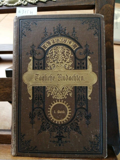 Tagliche Andachten - Otto Funcke Altenburg German Text DEVOZIONI QUOTIDIANE6315H