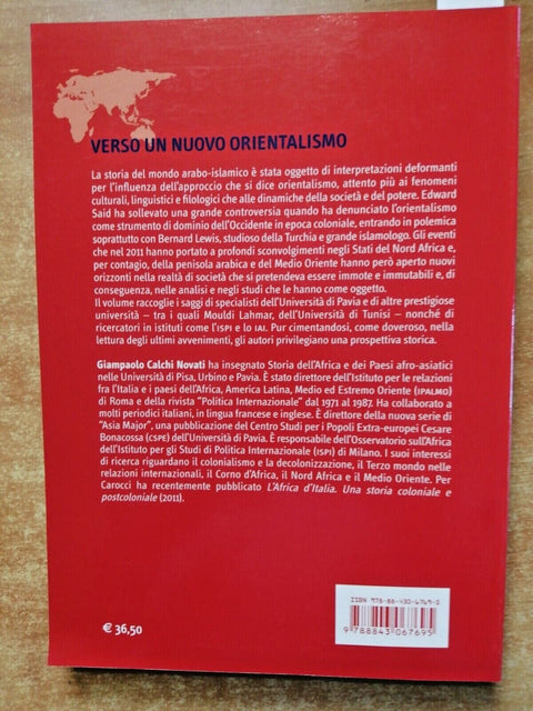 VERSO UN NUOVO ORIENTALISMO Primavere arabe e Grande Medio Oriente CAROCCI(