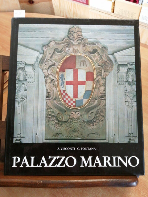 VISCONTI/FONTANA - PALAZZO MARINO 1977 ED.COMUNE DI MILANO + COFANETTO (631