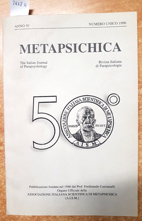 METAPSICHICA rivista italiana di parapsicologia 1996 paranormale pranoter(2