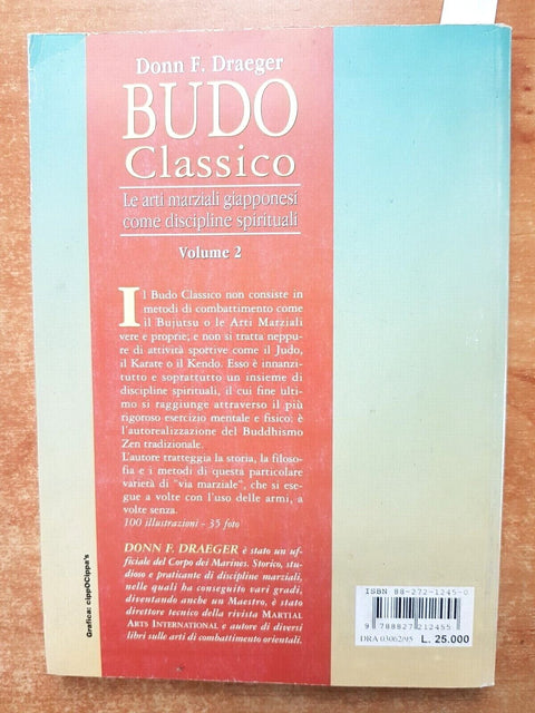 BUDO CLASSICO - le arti marziali - vol. 2 DONN DRAEGER 1998 MEDITERRANEE (4