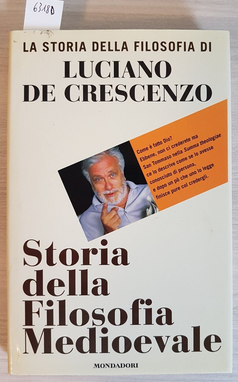 STORIA DELLA FILOSOFIA MEDIOEVALE - DE CRESCENZO 2005 Mondadori/Panorama (6