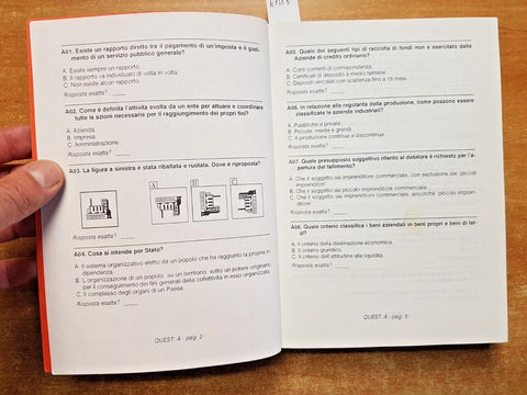 Libro 2620 test a risposta sintetica per concorsi nelle banche 1990 MAGGI(6
