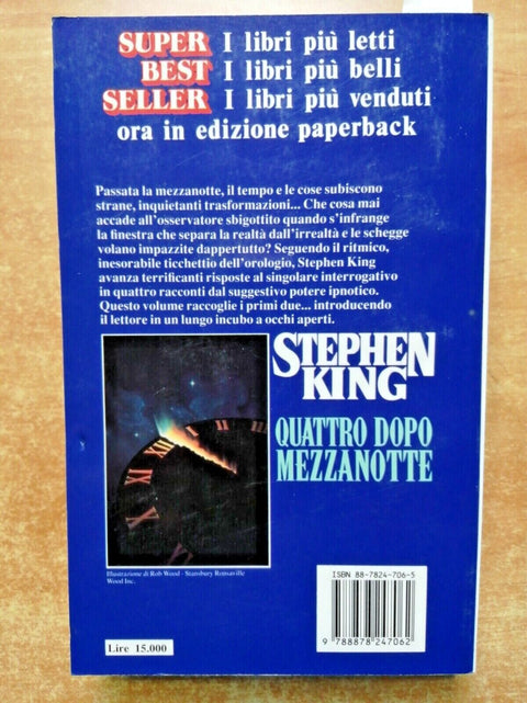 STEPHEN KING - QUATTRO DOPO MEZZANOTTE - vol. 1 SPERLING PAPERBACK 1996 (1