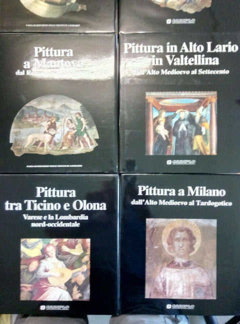 Lotto 3 volumi PITTURA A MILANO, MANTOVA, ADDA e SERIO - leggi sotto - CARIPLO