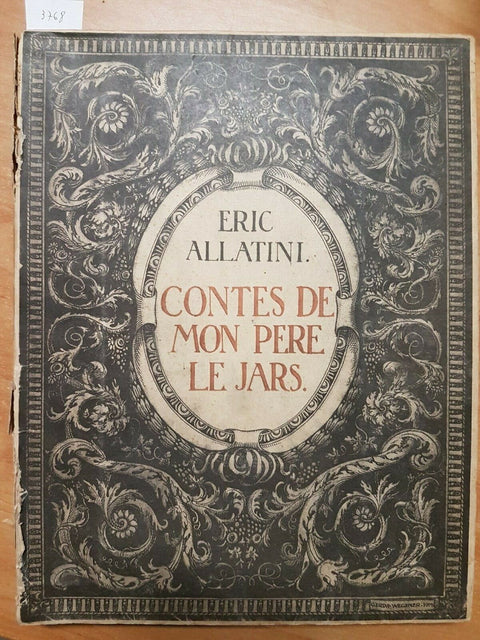 ERIC ALLATINI - CONTES DE MON PERE LE JARS 1919 GERDA WEGENER (3768)TI