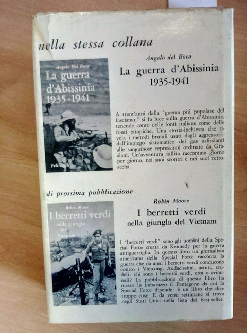 IL MESTIERE DELLA MORTE MEMORIE DI UN PARA' LEULLIETTE 1965 FELTRINELLI 1ED 88