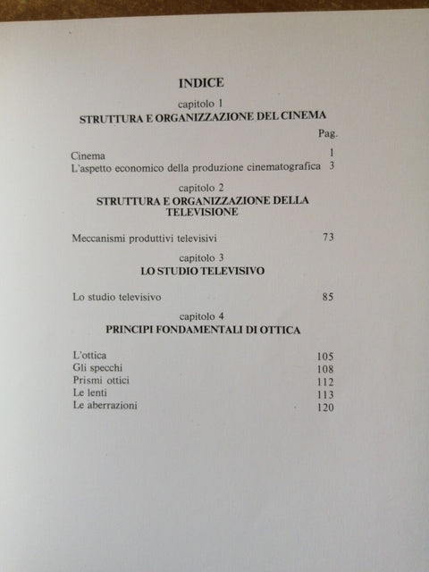 LOTTO 4 VOLUMI Operatore cinematografico e televisivo 1989 S.F.A. n3/4/5/8_7164