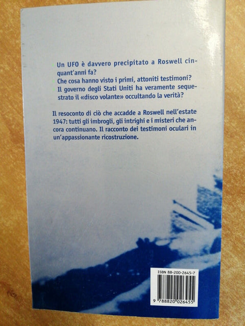 I FILES SEGRETI DI ROSWELL - Tim Shawcross 1998 Sperling & Kupfer - UFO